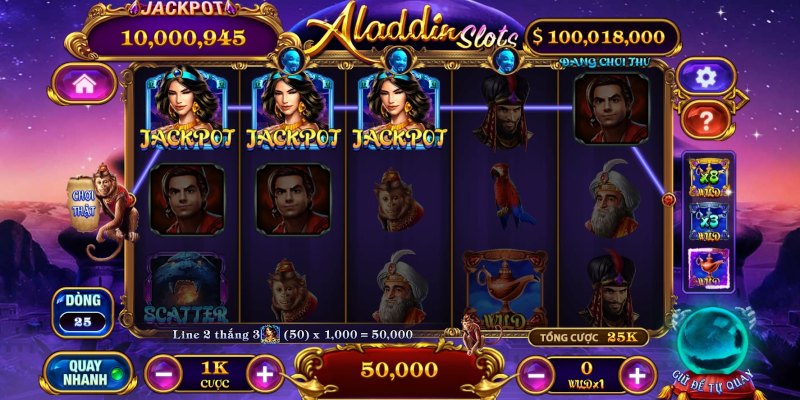 Khám Phá Quay Hũ Aladdin – Trò Chơi Slot Gây Nghiện 
